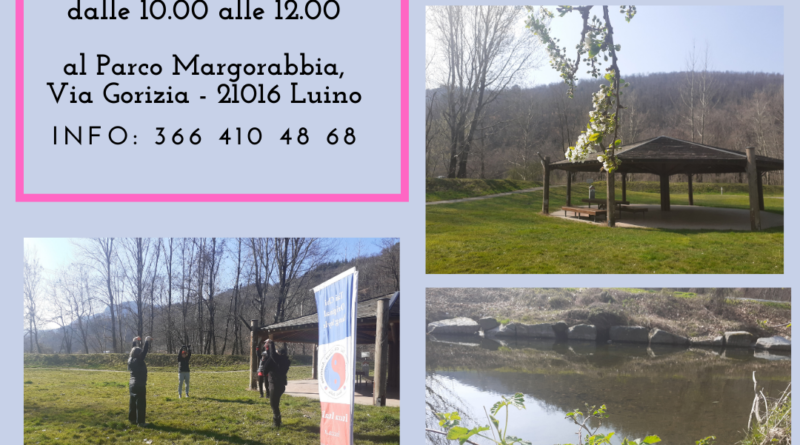Pratica al Parco Margorabbia, Luino a maggio 2023